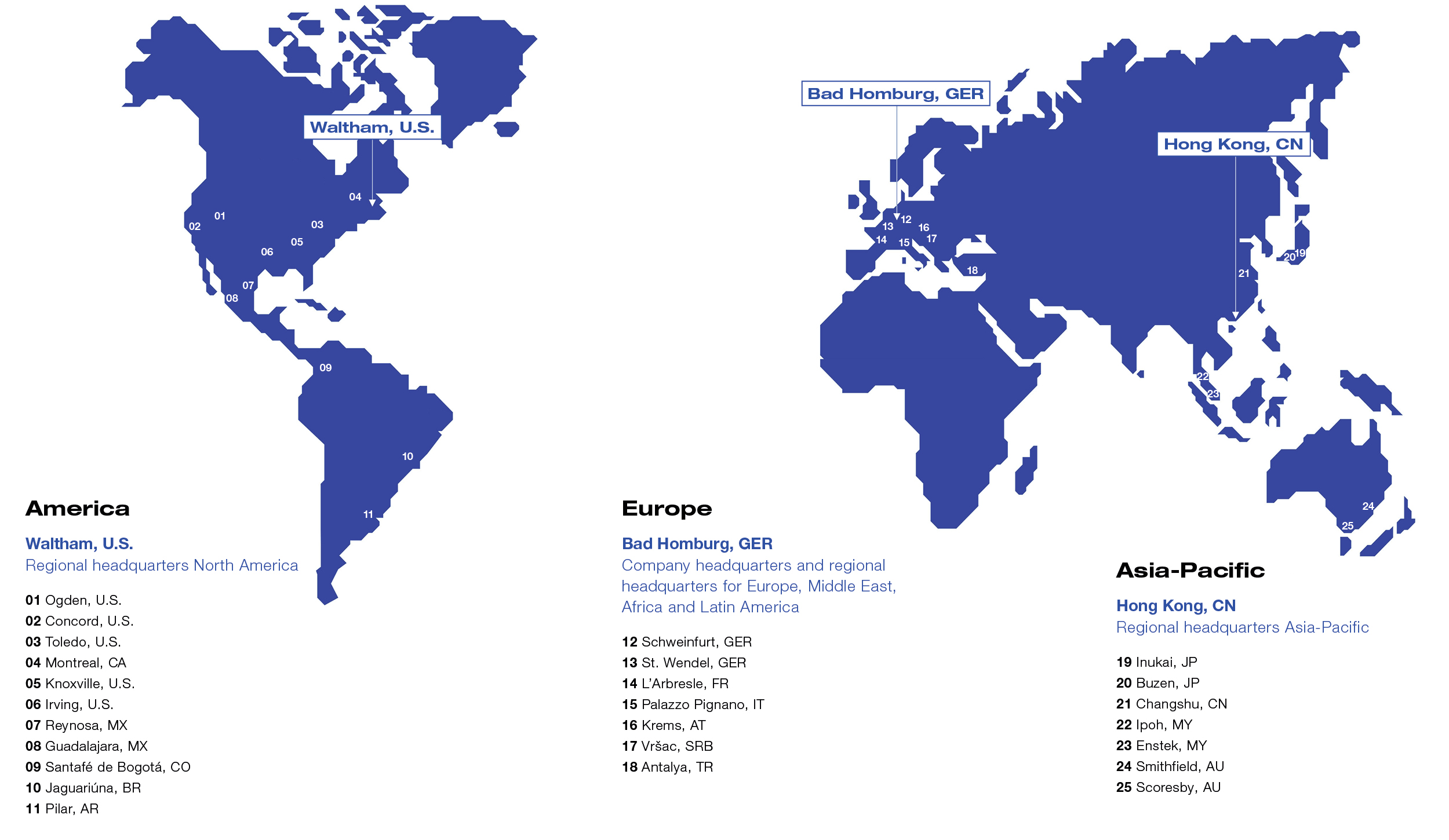 Fresenius Medical Care Map