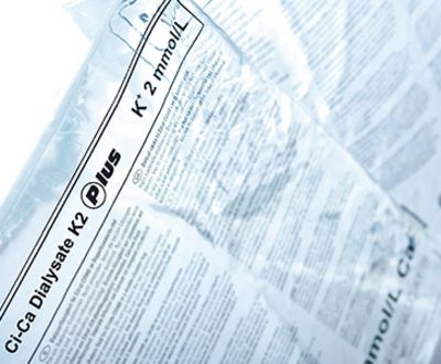 Ci-Ca® Dialysate Plus solution bag